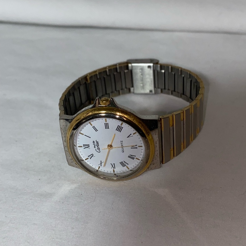Cartier Must de Cartier Two-Tone Watch vintage - Picture 12 of 12
